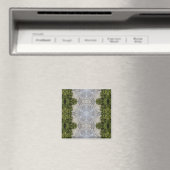 Grüne Moos und Natur Kunst Magnet (In Situ (Geschirrspüler))