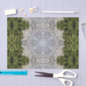 Grüne Moos und Natur Kunst Seidenpapier (Handwerk)