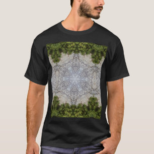 Grüne Moos und Natur Kunst T-Shirt