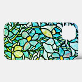 Grüne Mosaikfliesen Case-Mate iPhone Hülle (Rückseite (Horizontal))