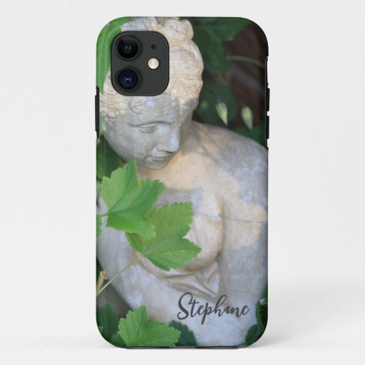 Grüne Motivierend Steingarten Skulptur Natur Case-Mate iPhone Hülle (Rückseite)
