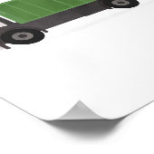 Grüne Müllhalde Truck Boys Zimmerdekor Poster (Ecke)