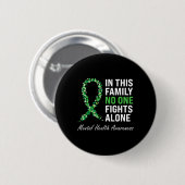 Grüne Multifunktionsleiste des Gesundheitsbewussts Button (Vorne & Hinten)