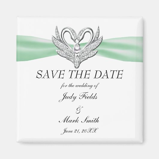 Grüne Multifunktionsleisten-Silberschwänze speiche Magnet (Vorne)