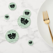 Grüne Musik und griechische Masken im Theater Konfetti (Gruppe)