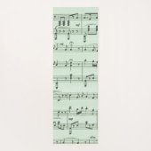 Grüne Musik und griechische Masken im Theater Yogamatte (Rückseite)