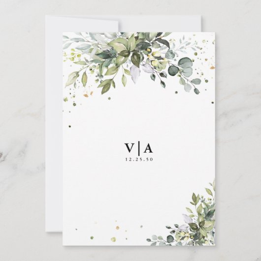 Grüne Nacht vor Einladung (Rückseite)