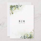 Grüne Nacht vor Einladung (Rückseite)