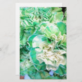 Grüne Narbe Briefpapier (Vorne/Hinten)