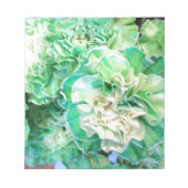 Grüne Narbe Notizblock (Vorderseite)