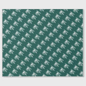 "Grüne Nassfliege" Geschenkpapier (Flach)