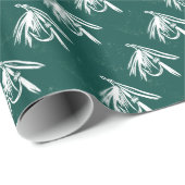 "Grüne Nassfliege" Geschenkpapier (Rolleneckpunkt)