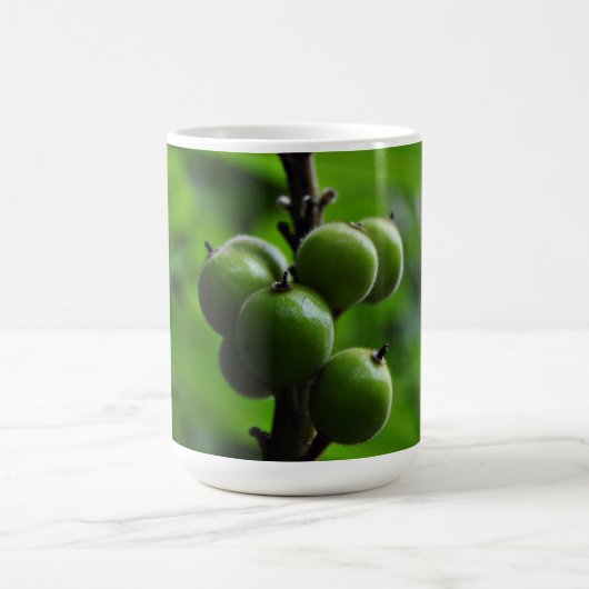 Grüne Natur Kaffeetasse (Mittel)