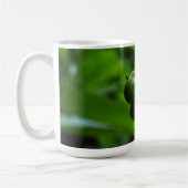 Grüne Natur Kaffeetasse (Links)