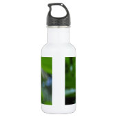 Grüne Natur Trinkflasche (Rückseite)