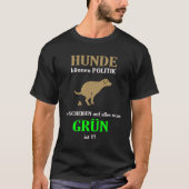 Grüne Nein Danke Danke für grünes Sprichwort-State T-Shirt (Vorderseite)