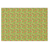 Grüne Nektarinen Tischdecke (Vorderseite (Horizontal))