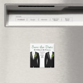 Grüne Nelke rettet die Date Magnet Gay Wedding (In Situ (Geschirrspüler))