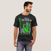 Grüne Nephew Nierenerkrankung Zerebral Palsy Aware T-Shirt (Vorne ganz)