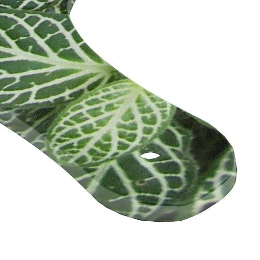 Grüne Nerven Pflanze Blätter Blütenblüte Schneidebrett (Ecke)