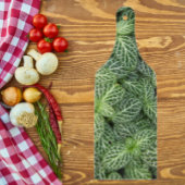 Grüne Nerven Pflanze Blätter Blütenblüte Schneidebrett