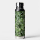 Grüne Nerven Pflanze Blätter Blütenblüte Trinkflasche (Links)