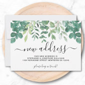 Grüne neue Ankündigung zur Adressenverschiebung