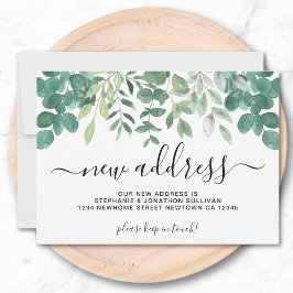 Grüne neue Ankündigung zur Adressenverschiebung