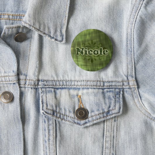Grüne Nicole Button (Beispiel)