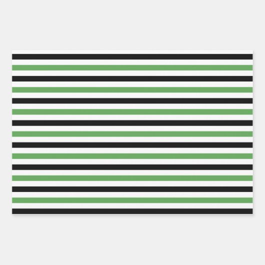 Grüne Niedliche Geister und Fledermäuse Orange Hal Geschenkpapier Set (Vorderseite 2)