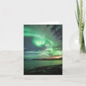 Grüne Nordlichter Karte (Vorderseite)
