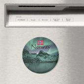 Grüne Nordlichter Magnet (In Situ (Geschirrspüler))