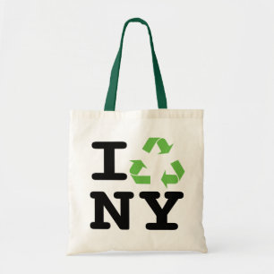 Grüne NY Tasche