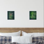 Grüne Oase: Sommerwald Bilderwand Sets (Schlafzimmer)