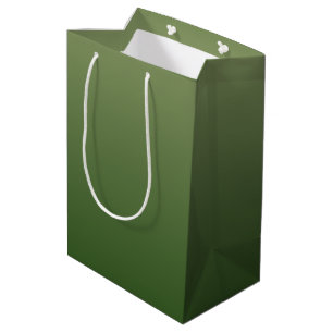 Grüne Obre Mittlere Geschenktüte