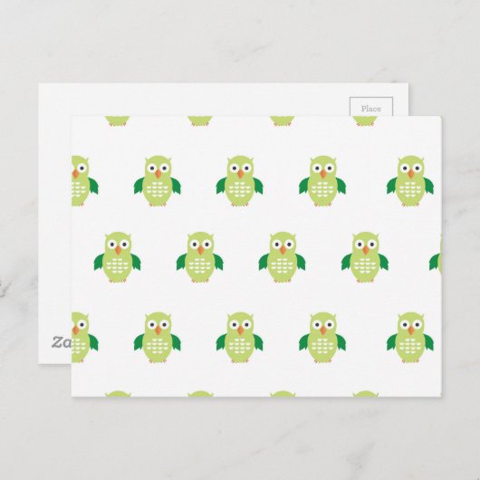 Grüne Ochse Postkarte (Vorne/Hinten)