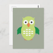 Grüne Ochse Postkarte (Vorne/Hinten)