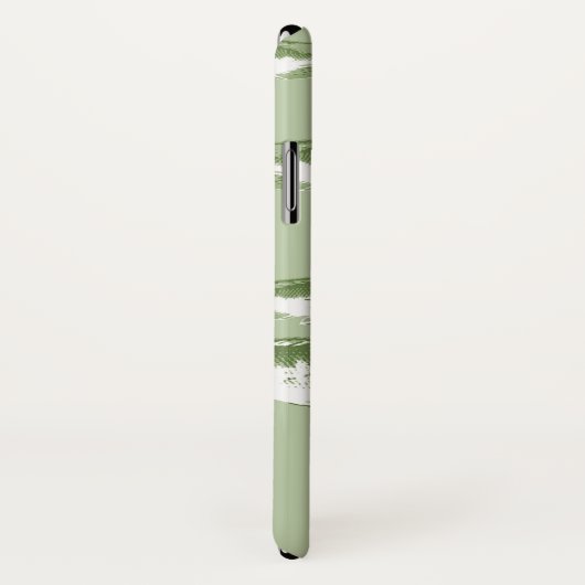 Grüne Ochsenfische Case-Mate iPhone Hülle (Hinten/Rechts)