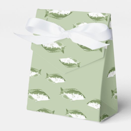 Grüne Ochsenfische Geschenkschachtel (Vorderseite)