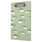 Grüne Ochsenfische Klemmbrett (Links)