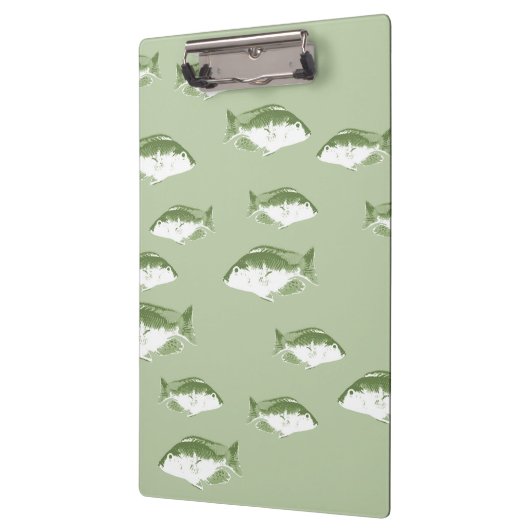 Grüne Ochsenfische Klemmbrett (Links)