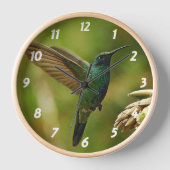 grüne Ohrmuschel Uhr (Vorderseite)