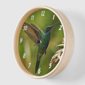 grüne Ohrmuschel Uhr (Winkel)