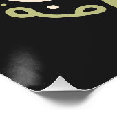 Grüne ökologische Ästhetik Poster (Ecke)