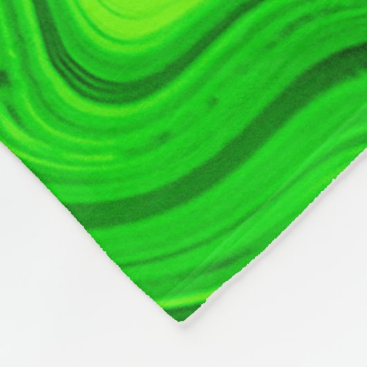 Grüne Ölfarbe abstrakt. Ölfarbe Fleecedecke (Ecke)