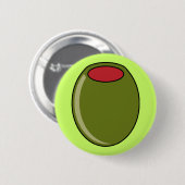Grüne Olive Button (Vorne & Hinten)