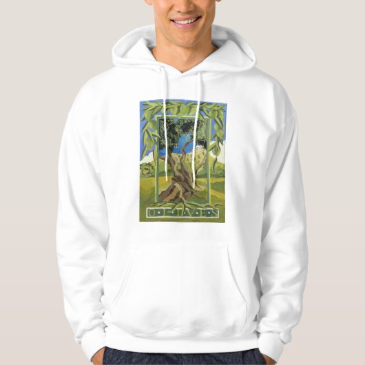 Grüne Oliven 2014 Hoodie (Vorderseite)