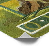 Grüne Oliven 2014 Poster (Ecke)