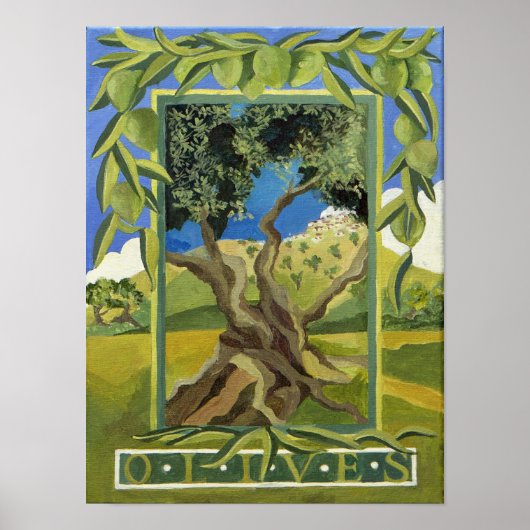 Grüne Oliven 2014 Poster (Vorne)