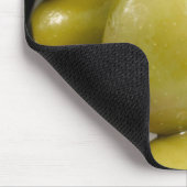 Grüne Oliven Mousepad (Ecke)